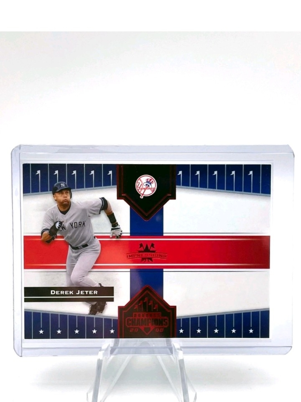 2005 Donruss Champions Baseball Card #445 Derek Jeter MLB New York Yankees HOF